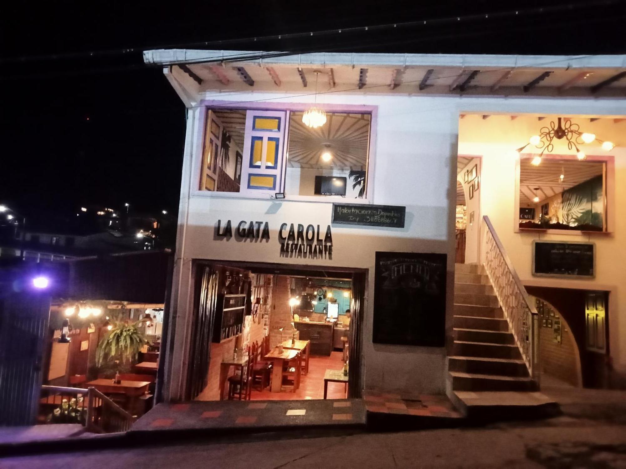 Hostal Restaurante La Gata Carola Salento Zewnętrze zdjęcie
