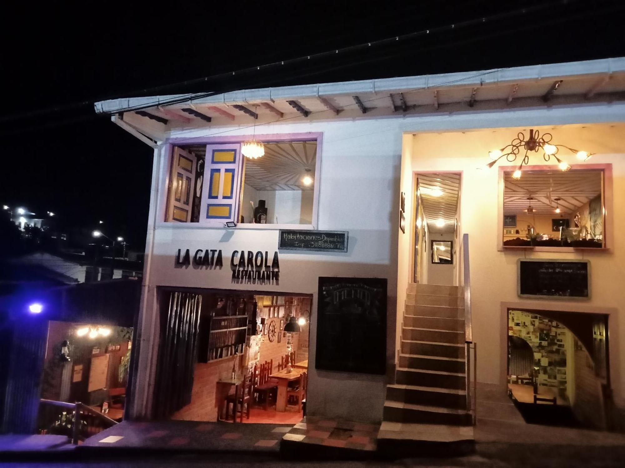 Hostal Restaurante La Gata Carola Salento Zewnętrze zdjęcie